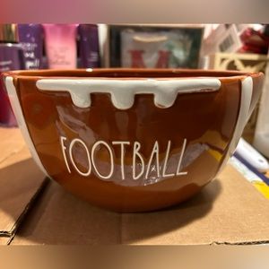 COPY - Rae Dunn football bowl